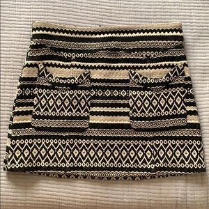 Altar’d State Aztec Mini Skirt